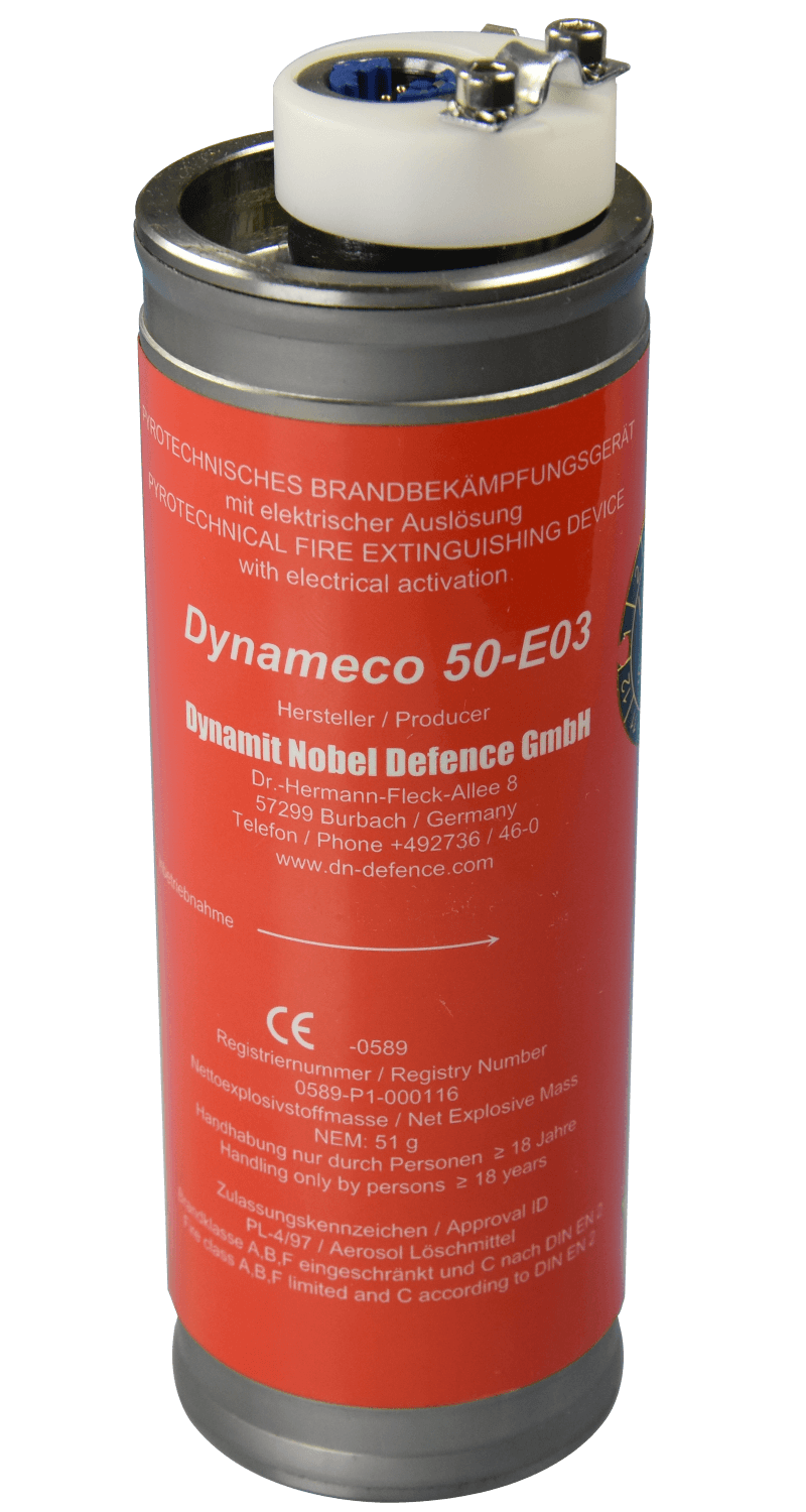Aerosol Fire Extinguishing Generator Dynameco 50-E03